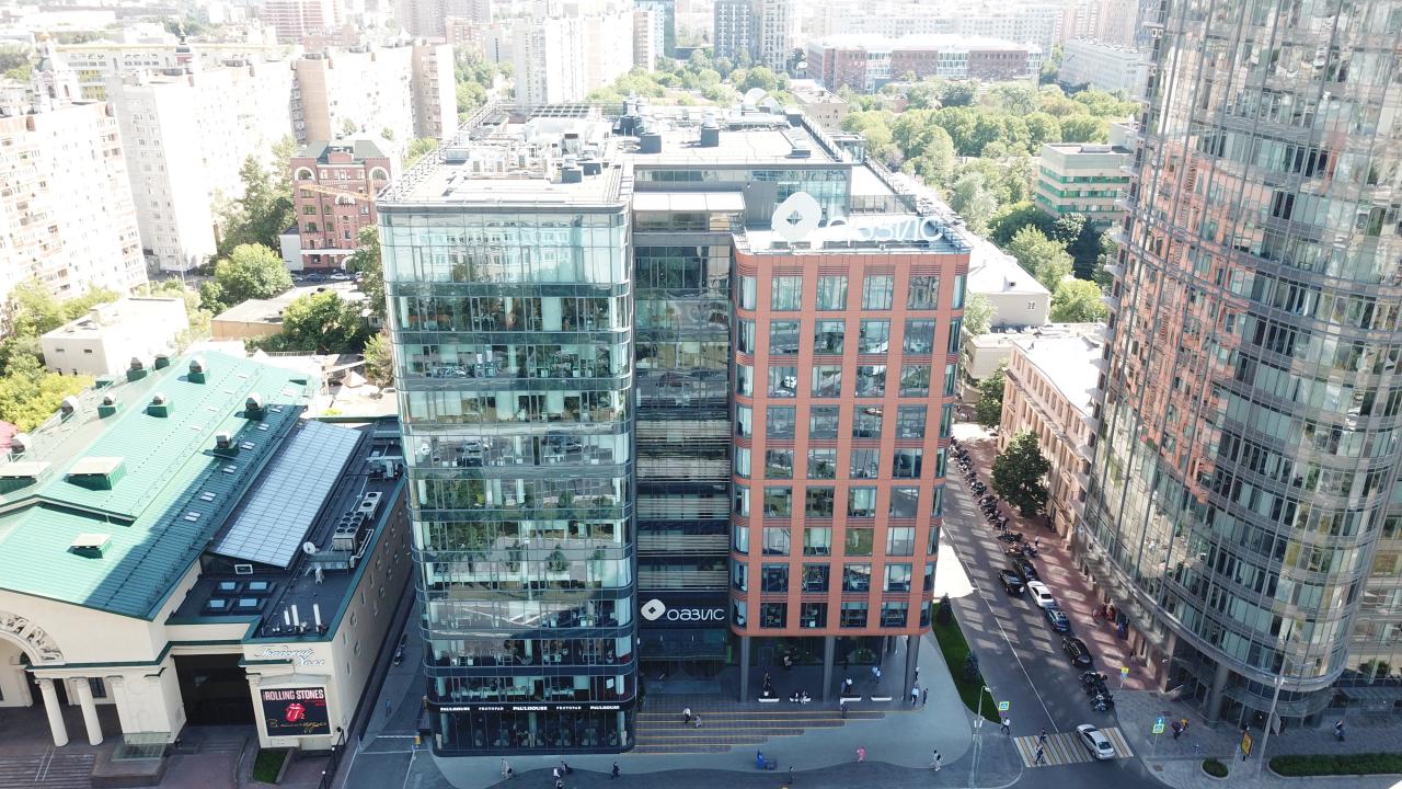 Бизнес-центр «Оазис», м. Добрынинская, офисы от 145 до 4700 м², фото объекта