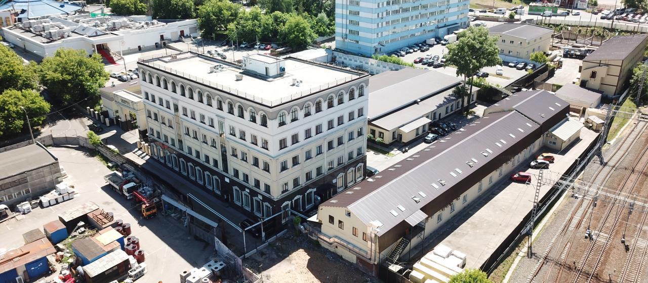 Бизнес-центр «Crosswall», м. Парк Победы, офисы от 167 до 1330 м², фото объекта
