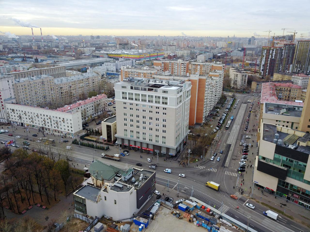 Бизнес-центр «Лефортово», м. Авиамоторная, офисы от 56 до 3450 м², фото объекта