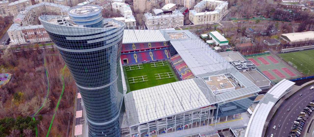 Бизнес-центр «Цска арена», м. Зорге, офисы от 156 до 4260 м², фото объекта