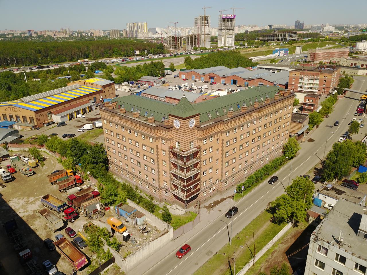 Бизнес-центр «Маршала прошлякова 26», м. Строгино, офисы от 165 до 2630 м², фото объекта