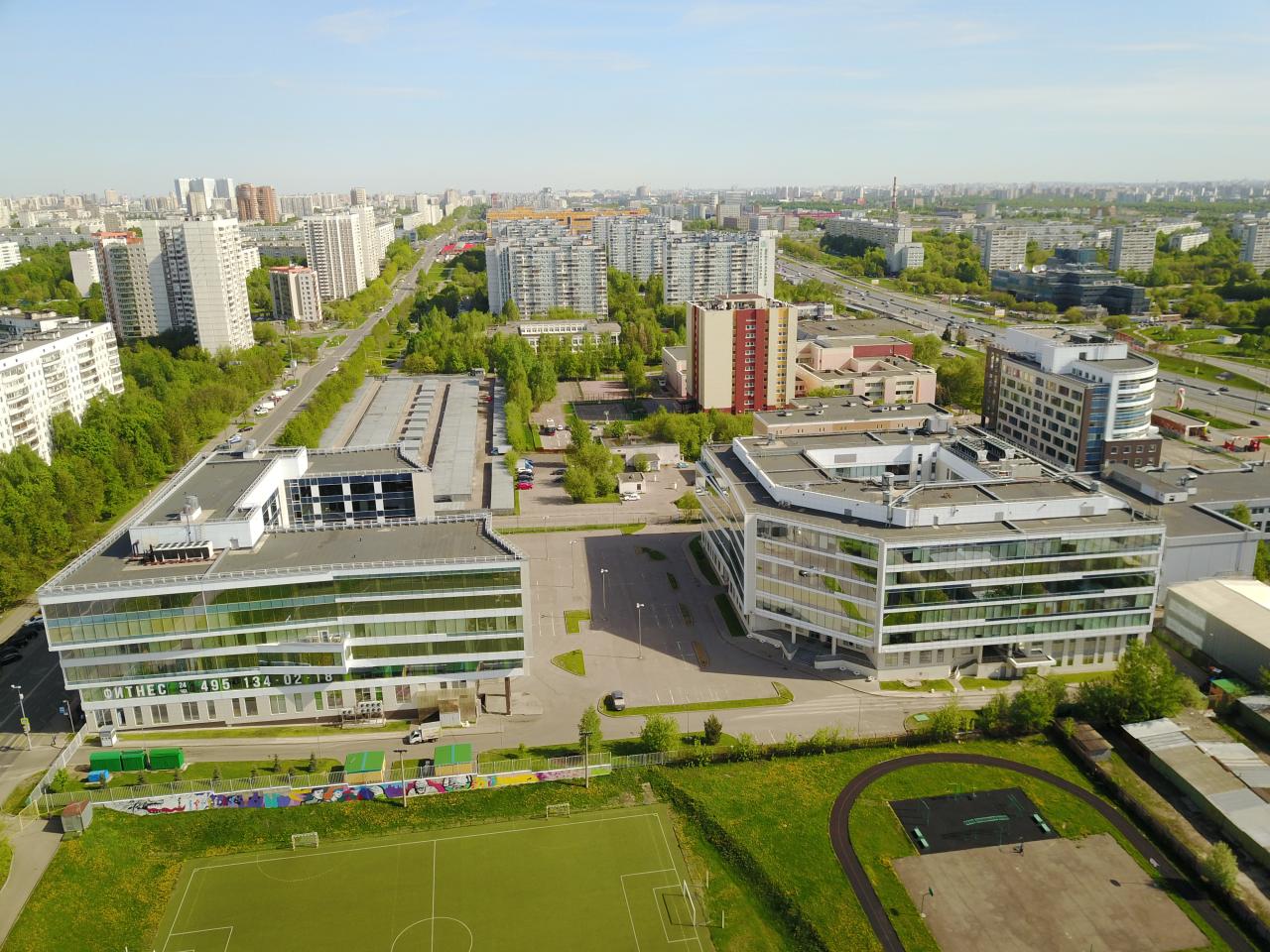 Бизнес-центр «Solutions», м. Улица Академика Янгеля, офисы от 156 до 2500 м², фото объекта