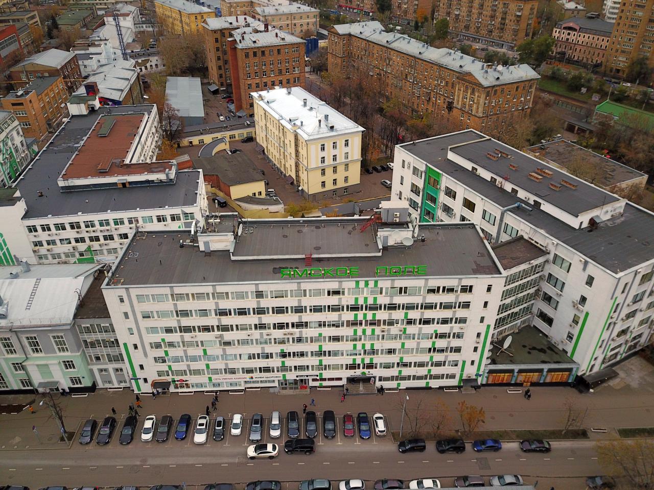 Бизнес-центр «Ямское поле», м. Белорусская, офисы от 165 до 4900 м², фото объекта
