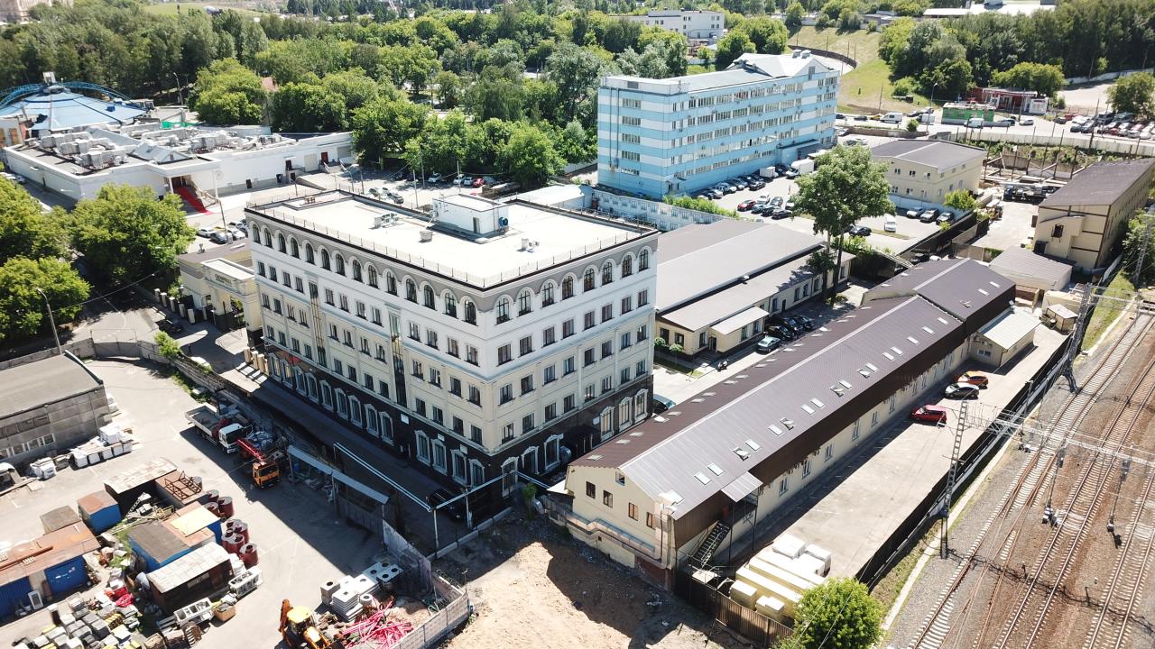 Бизнес-центр «Crosswall», м. Парк Победы, офисы от 140 до 707 м², фото объекта