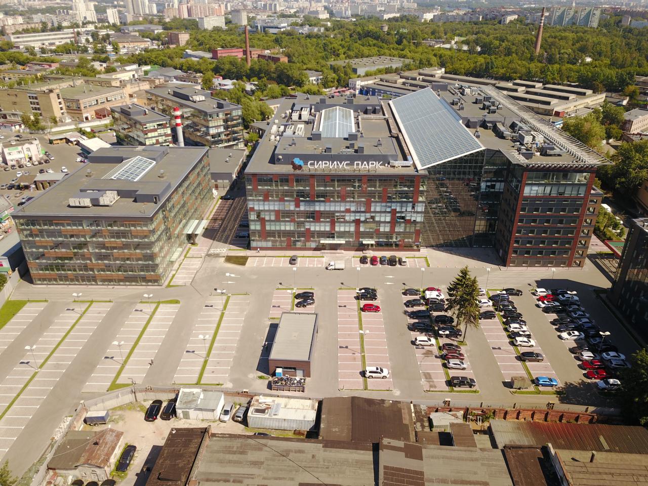 Сириус парк, м. Нагатинская, офисы от 256 до 1380 м², фото объекта