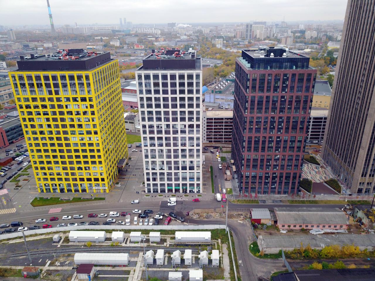 Савеловский сити, м. Дмитровская, офисы от 160 до 1350 м², фото объекта