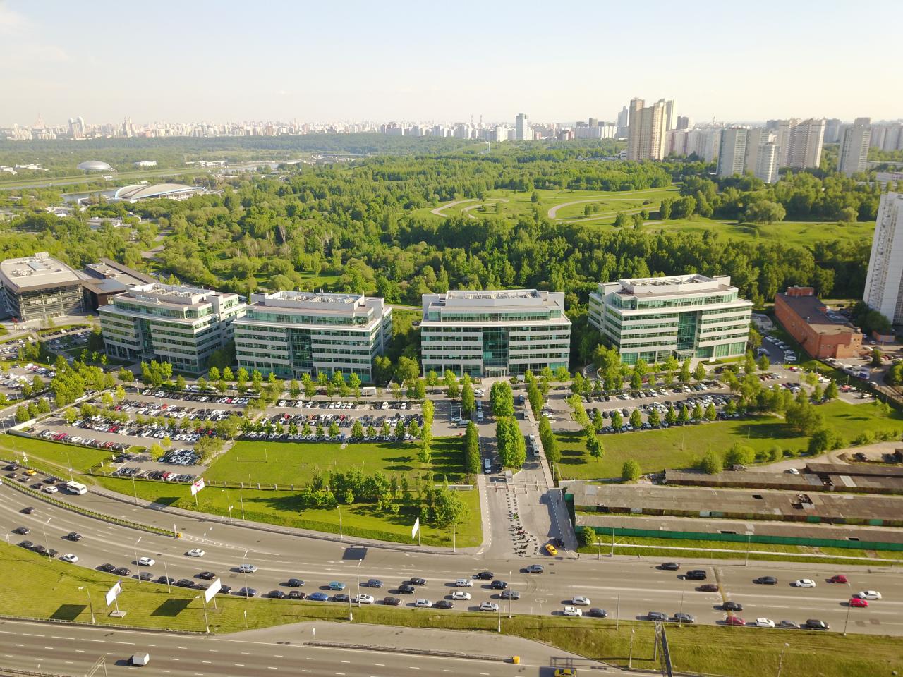 Бизнес-центр «Крылатские холмы», м. Крылатское, офисы от 167 до 4862 м², фото объекта