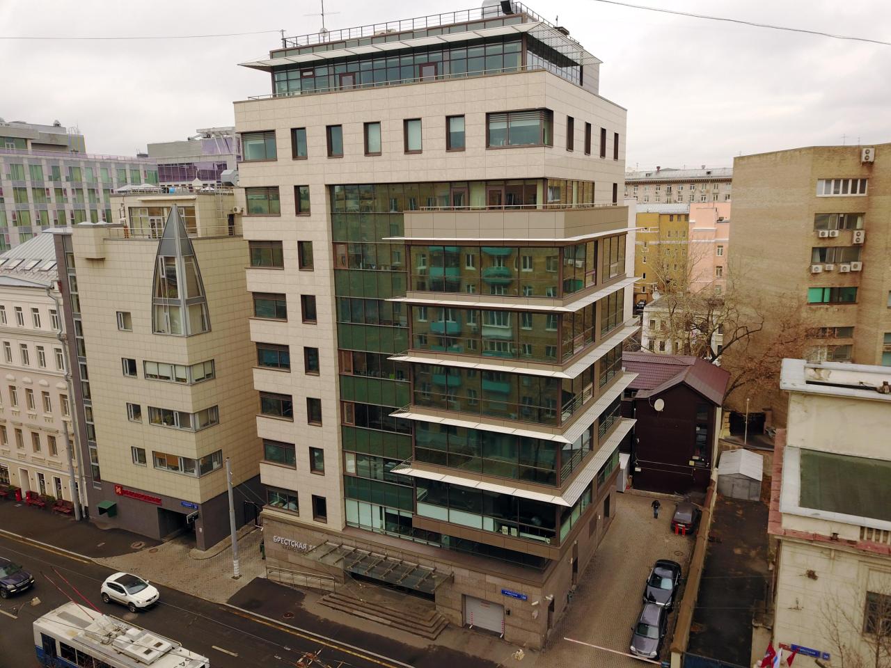 Бизнес-центр «Мономах», м. Белорусская, офисы от 175 до 2228 м², фото объекта