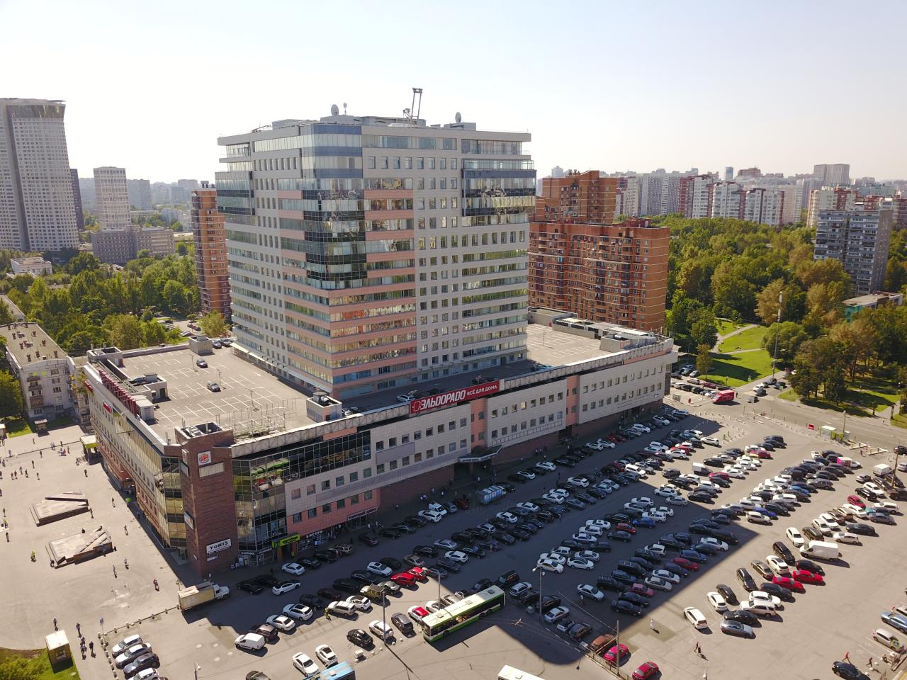 Cherry tower, м. Новые Черемушки, офисы от 258 до 4190 м², фото объекта