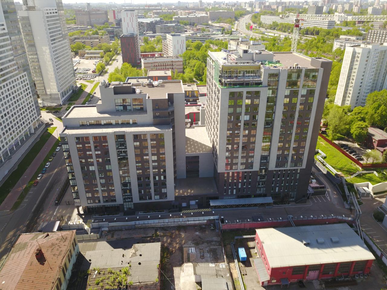 Newton plaza, м. Нагатинская, офисы от 177 до 5400 м², фото объекта