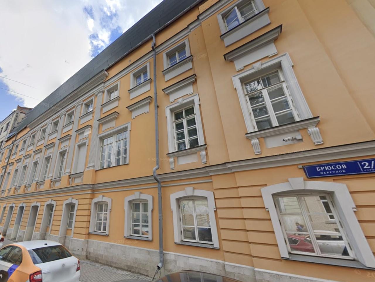 Особняк брюсов, м. Охотный ряд, офисы от 190 до 1367 м², фото объекта