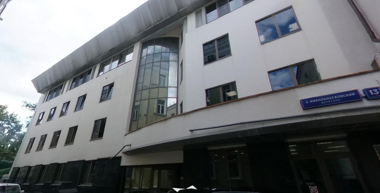Большой николопесковский переулок 13, м. Смоленская, офисы от 178 до 1678 м², фото объекта