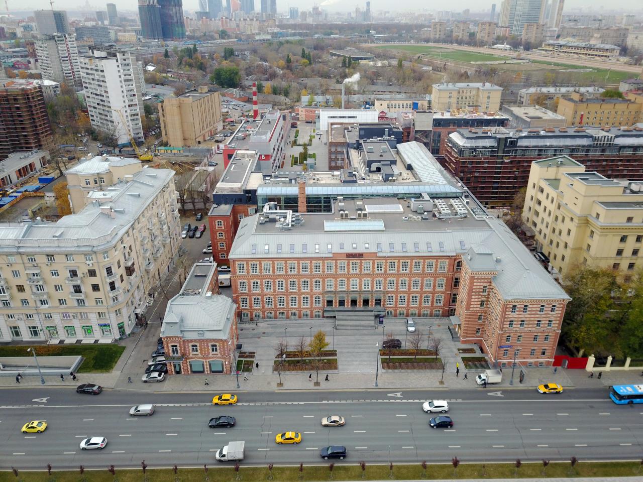 Бизнес-центр «Большевик», м. Белорусская, офисы от 168 до 9000 м², фото объекта