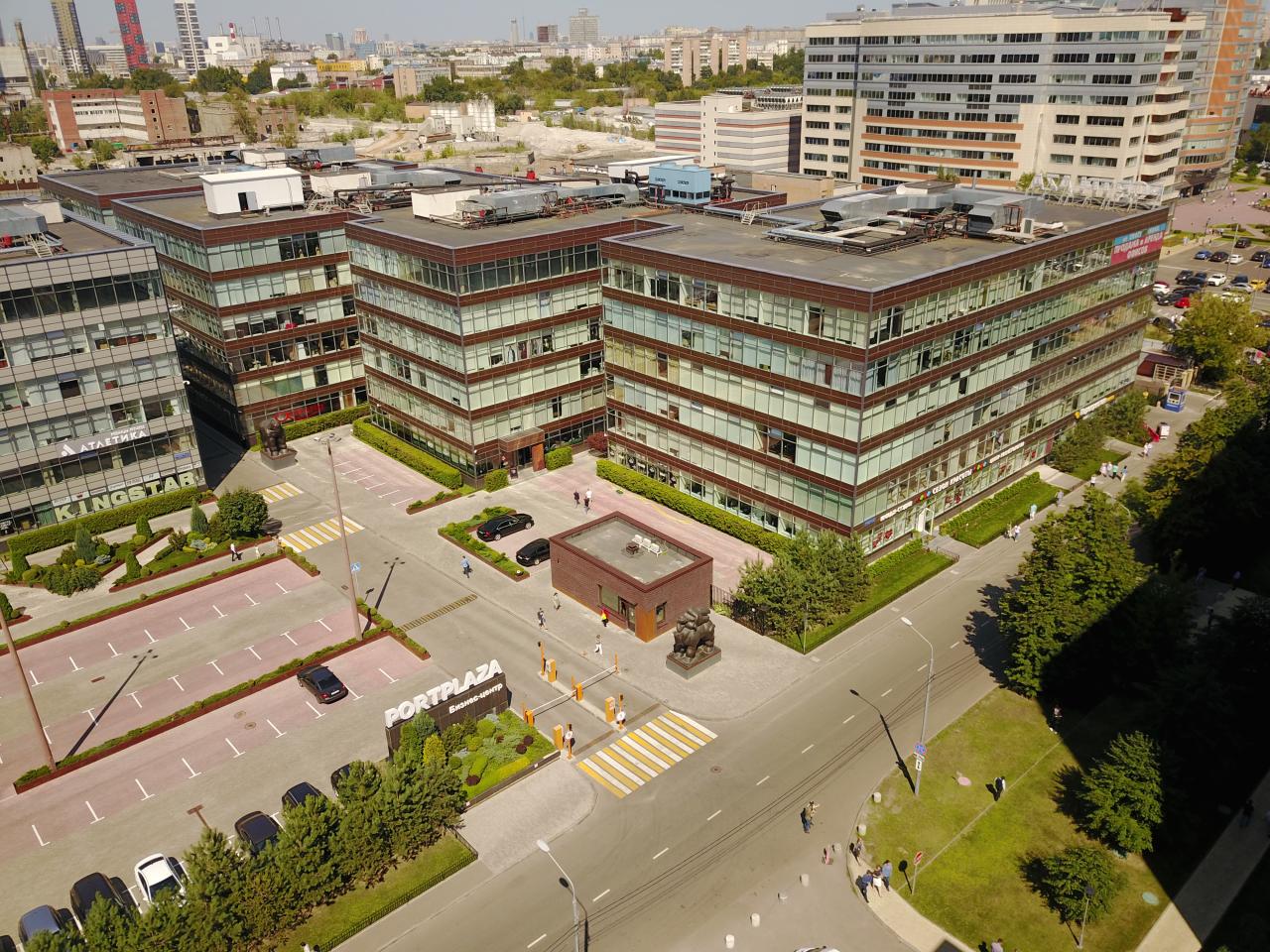 Порт плаза, м. Технопарк, офисы от 130 до 5400 м², фото объекта