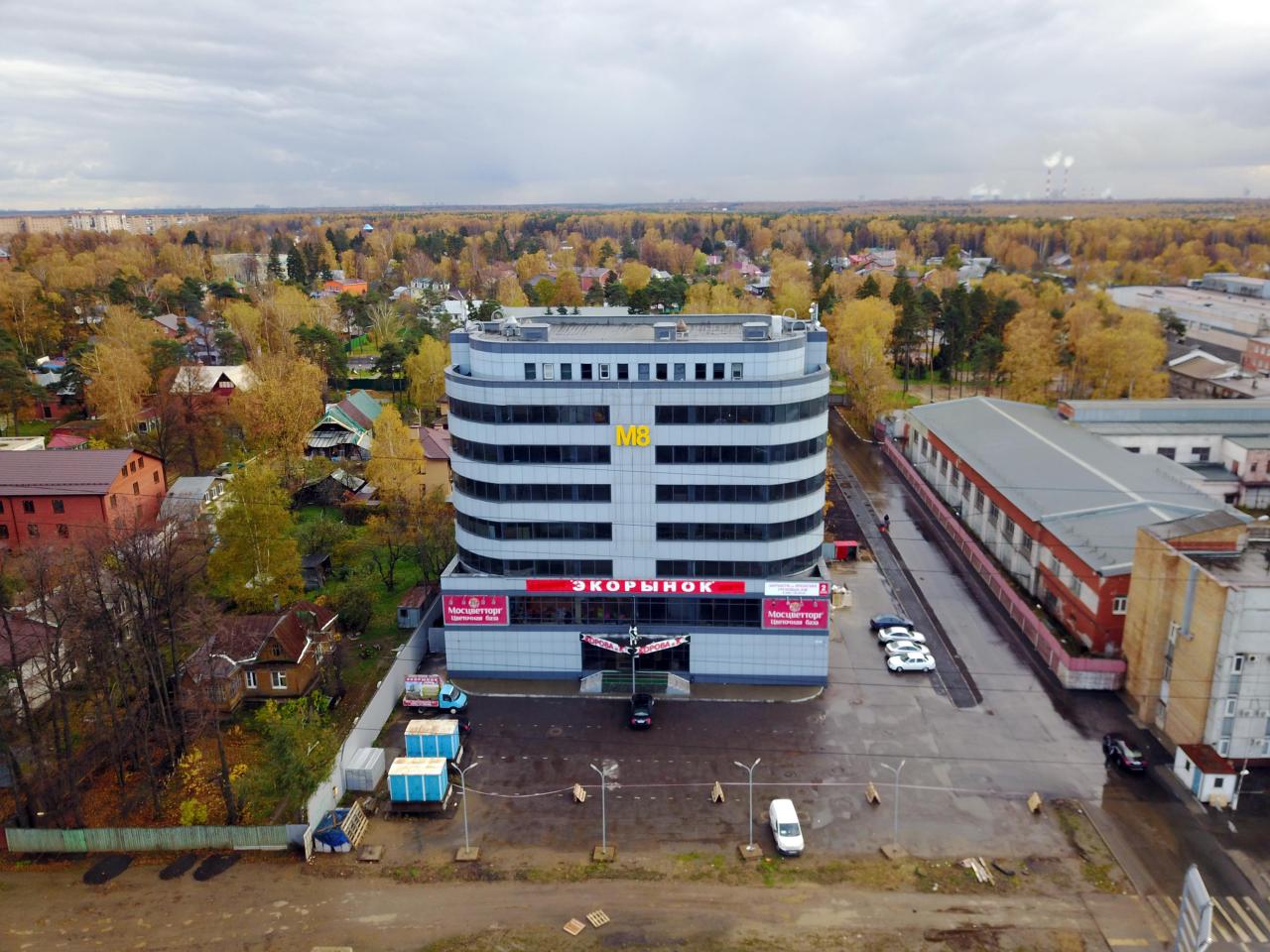 Бизнес-центр «М8», м. Медведково, офисы от 340 до 1245 м², фото объекта